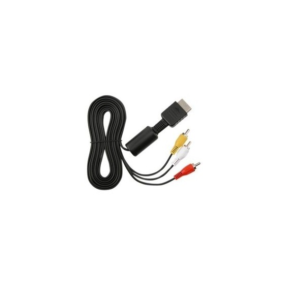 ony Playstation Official AV Composite cable PS2,PS3 - Καλώδιο AV SONY για Playstation 3,και 2 σε σακουλάκι