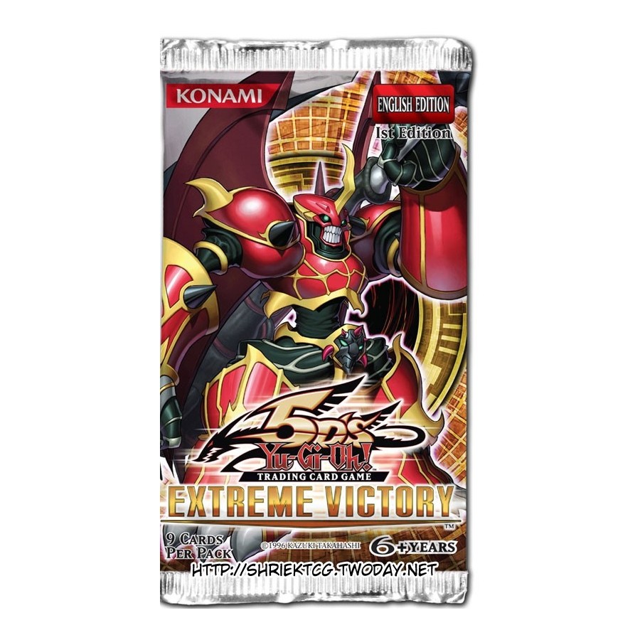 Yu-Gi-Oh Extreme Victory Booster