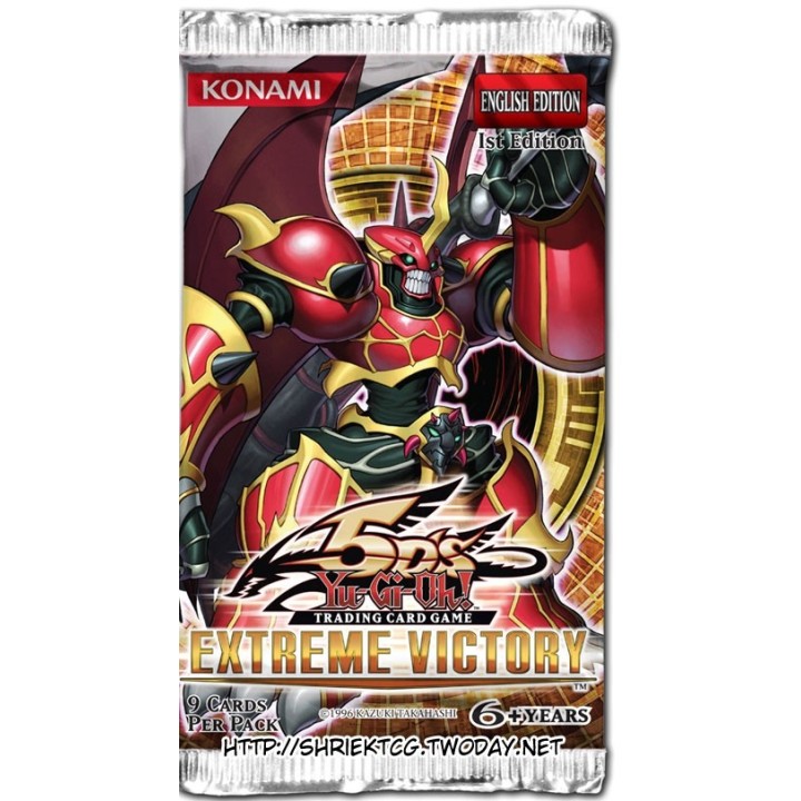 Yu-Gi-Oh Extreme Victory Booster