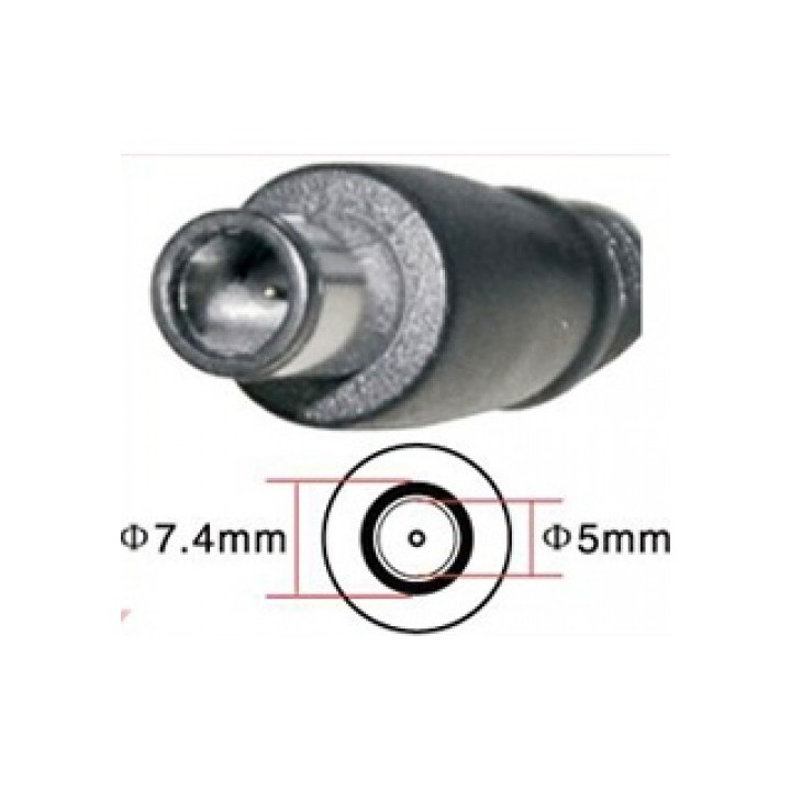 DeTech Τροφοδοτικό Ρεύματος για Dell 90W 19.5V 4.62A 7.4*5.0 - 221 - Φορτιστές Laptop Τροφοδοτικό Ρεύματος για Dell 90W 19.5V 4.