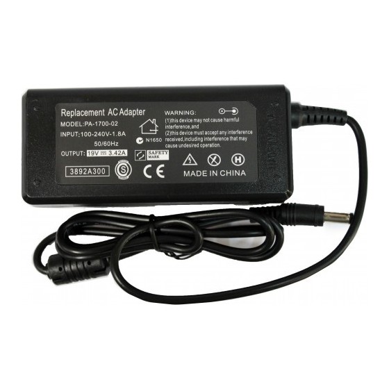ADAPTER 19V 3.42A for ACER 5.5mm 2.5 Τροφοδοτικό για Laptop ACER