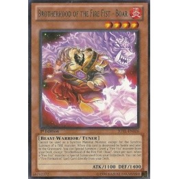 Yu-Gi-Oh Brotherhood of the Fire Fist - Boar - Judgment of the Light - 1st Edition - Rare