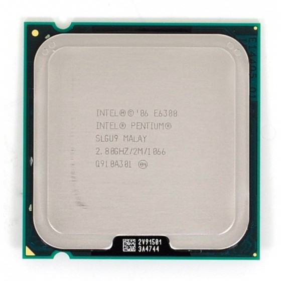 INTEL CORE 2 DUO E6300 1.86 GHZ LGA775 - 1066 FSB  Μεταχειρισμένο-Used