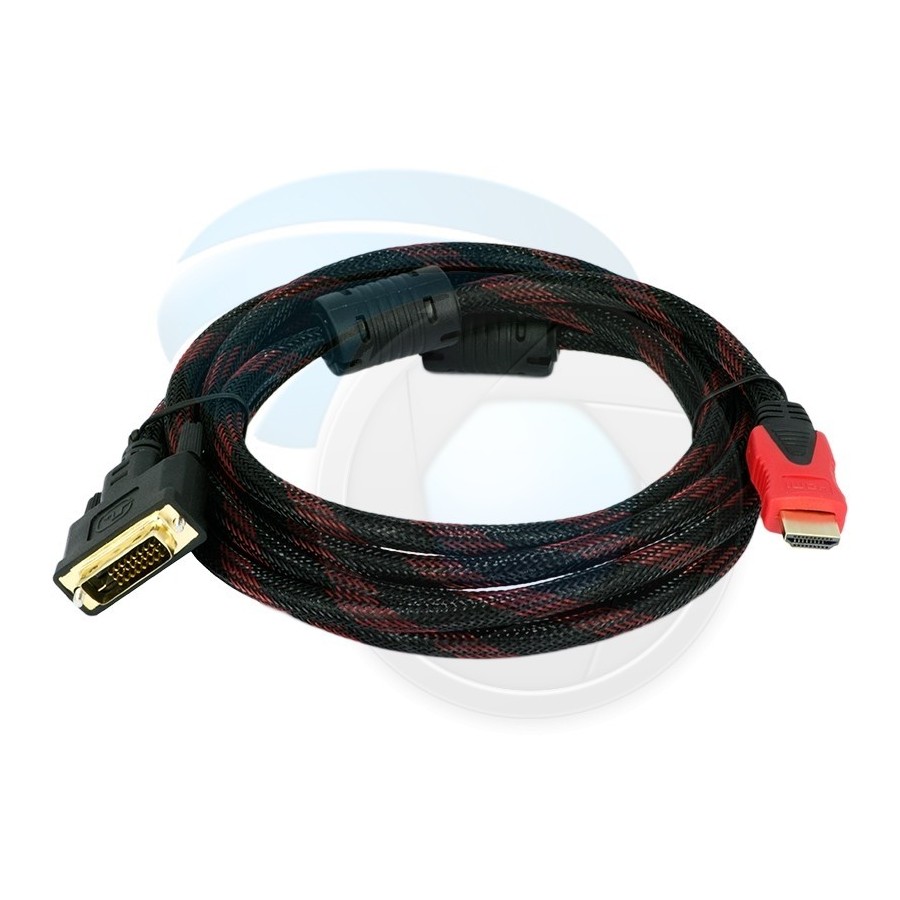 Καλώδιο Cable DeTech HDMI to DVI M 1.8m