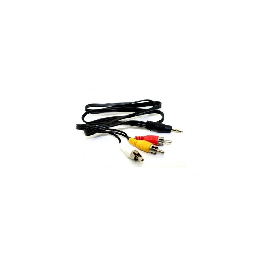 Cable Audio 3.5mm 3RCA M 1.5m  Καλώδιο ήχου 1.5 μέτρo jack σε 3 RCA  