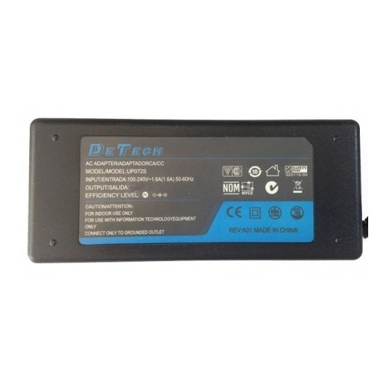 Τροφοδοτικό Adapter DeTech for HP 90W 18.5V/4.9A ￠7.4*￠5.0 with pin inside