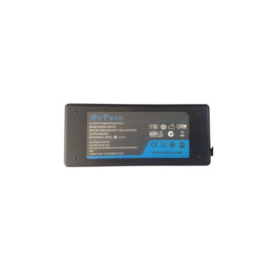 Τροφοδοτικό Adapter DeTech for HP 90W 18.5V/4.9A ￠7.4*￠5.0 with pin inside