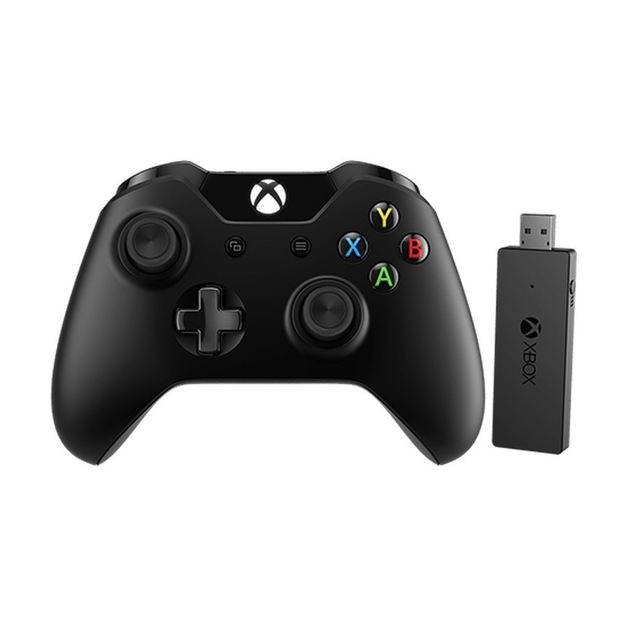 Microsoft XBOX One Wireless Controller + Wireless Adapter for Windows