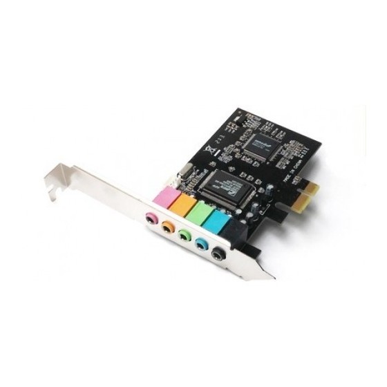 Generic PCI Express 5.1 PC Sound Card 6 Channel Surround 3D Audio CMI8738