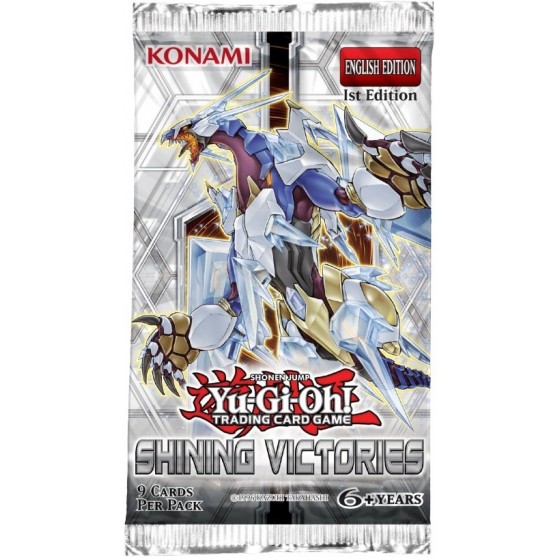 YGO:SHINING VICTORIES BOOSTER-Φακελάκι