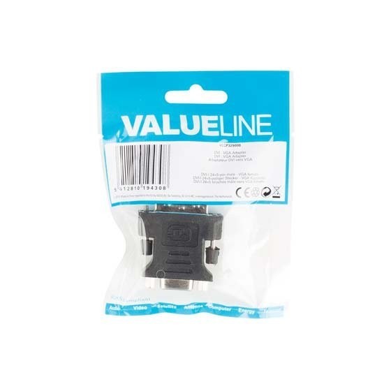 Αντάπτορας DVI-I Dual αρσ. - VGA θηλ. adapter dvi 24+5 to vga 