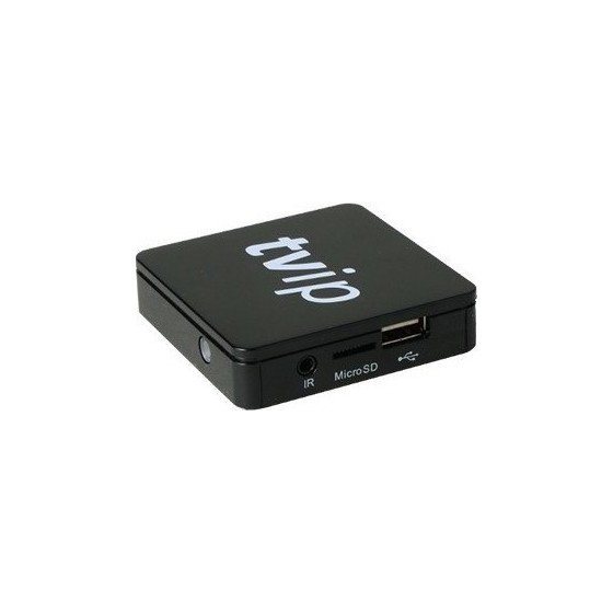TVIP S-Box v.412 IPTV HD Multimedia Wireless Streaming Box black with Android