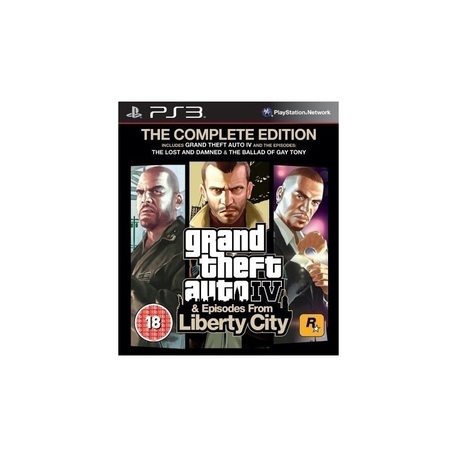 Grand Theft Auto IV & Episodes From Liberty City – The Complete Edition (PS3) Used-Μεταχειρισμένο