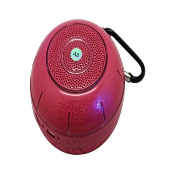 Ηχείων με Bluetooth, USB, SD, FM, ροζ outdoor sports speaker A8