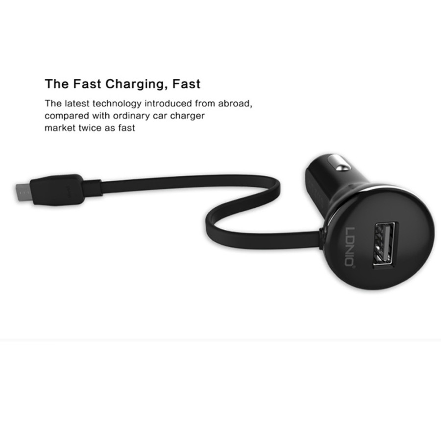 LDNIO Φορτιστής Αυτοκινήτου DL-C26 USB 5V 2.1A 