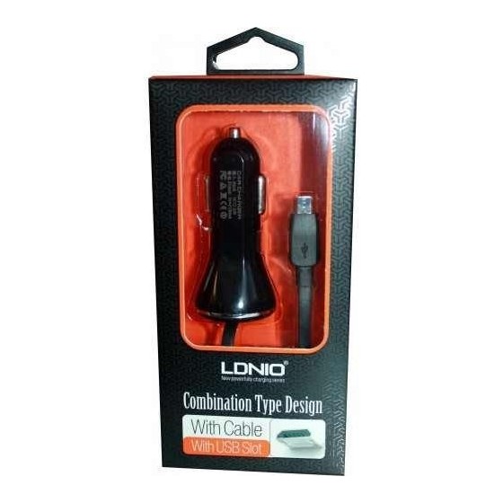 LDNIO Φορτιστής Αυτοκινήτου DL-C26 USB 5V 2.1A 