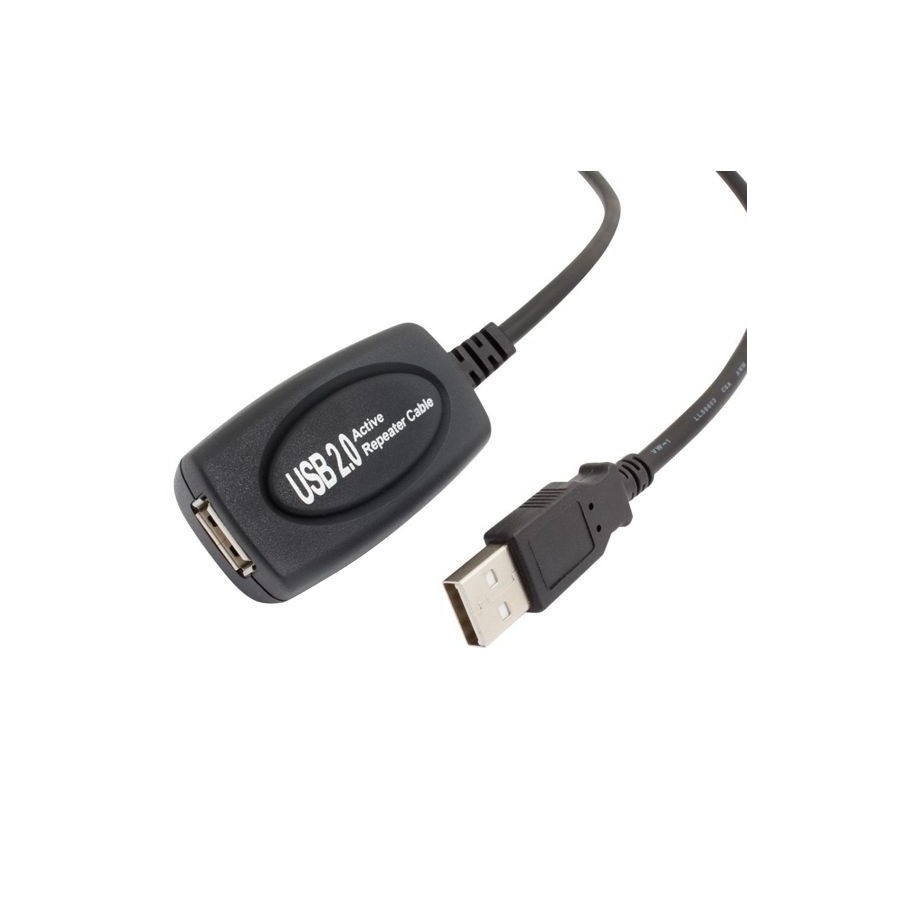 PT καλώδιο USB 2.0V Α/Β M/F+ (ενισχυτής) -5M μέτρα με ενεργό ενισχυτή