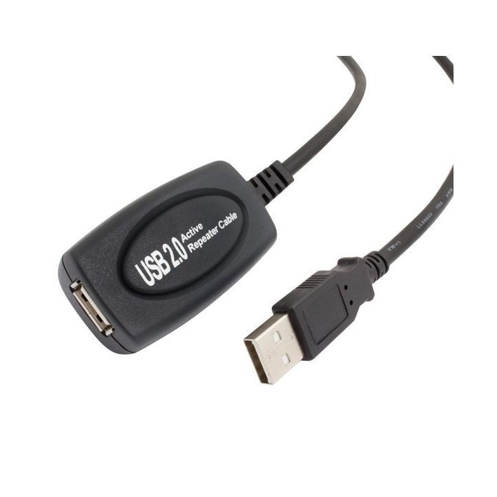 PT καλώδιο USB 2.0V Α/Β M/F+ (ενισχυτής) -5M μέτρα με ενεργό ενισχυτή