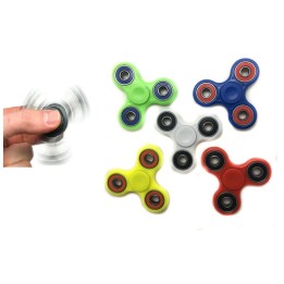 Fidget Spinner Metalic Circle 3 minutes Αντι Στρες Triple Fidget Spinner σε διάφορα χρώματα