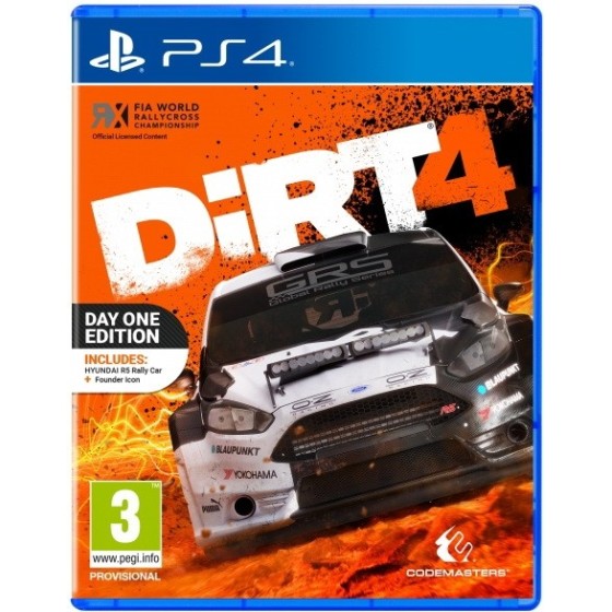 Dirt 4 - Day One Edition PS4 Games
