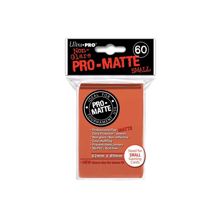 Peach Pro Matte Small Deck Protectors προστατευτικές θήκες 60τμ χρώμα ροδακινί