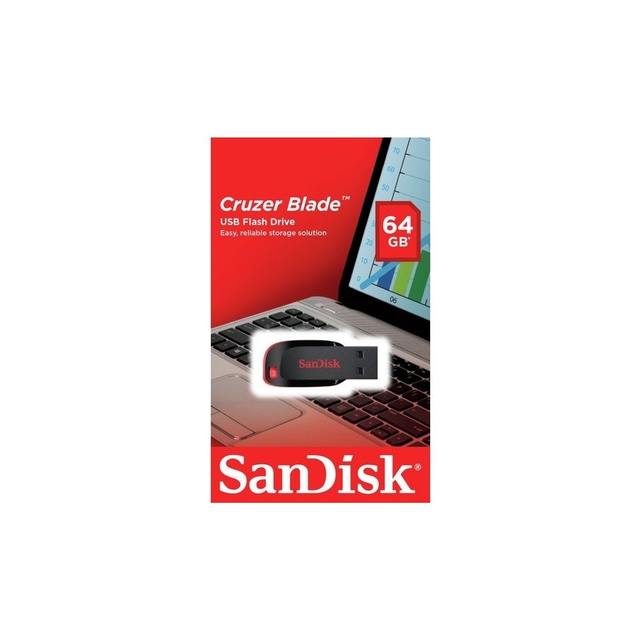 SanDisk Cruzer Blade 64GB SDCZ50-064G-B35