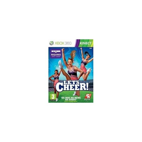 LET'S CHEER KINECT XBOX 360