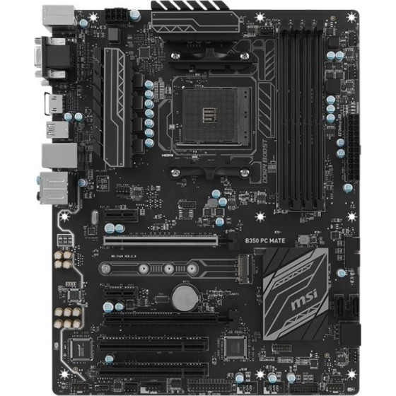 MSI B350 PC Mate Socket AM4