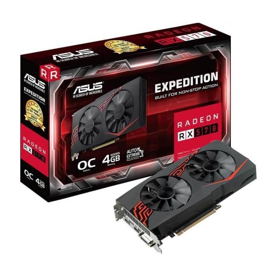 Asus Expedition Radeon RX 570 OC Edition 4GB