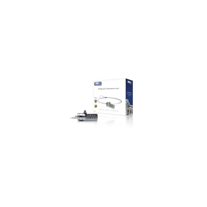 SWEEX Notebook Combination Lock( Κλειδαριά ασφαλείας με συρματόσκοινο για λάπτοπ για να αποφύγετε κακόβουλες ενέργειες)
