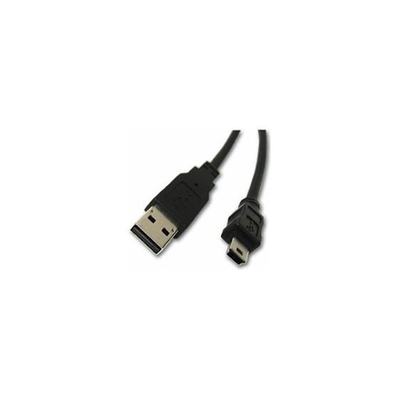 ΚΑΛΩΔΙΟ USB 2.0 σε mini USB, ΤΥΠΟΥ AM, Α-Β 5pin 2m 2 μέτρα κατάλληλο για σύνδεση συσκευών και χειριστήρια