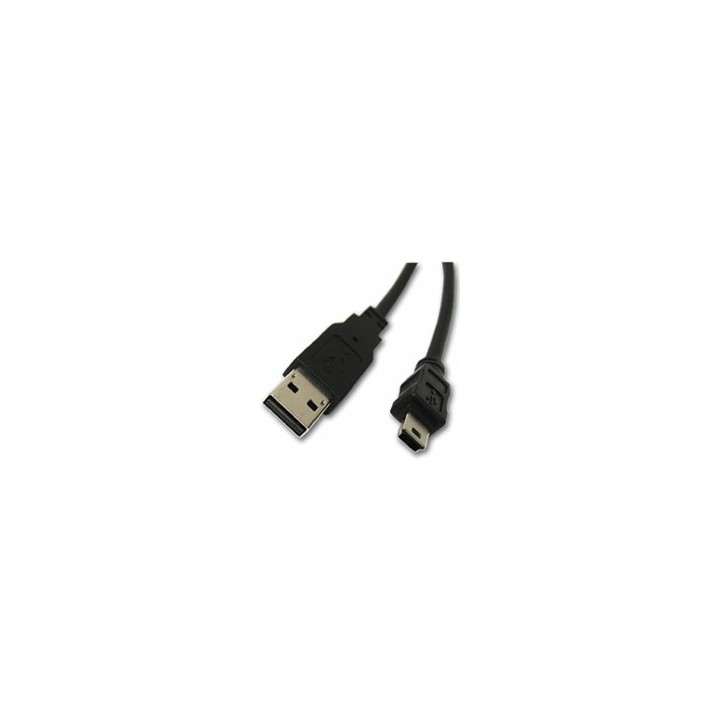 ΚΑΛΩΔΙΟ USB 2.0 σε mini USB, ΤΥΠΟΥ AM, Α-Β 5pin 2m 2 μέτρα κατάλληλο για σύνδεση συσκευών και χειριστήρια