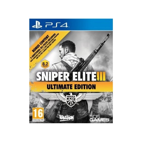 Sniper Elite 3 Ultimate edition PS4 GAMES