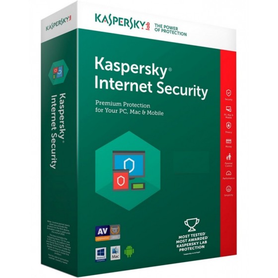 Kaspersky Antivirus Internet Security  multi-device ΕΛΛΗΝΙΚΟ (1 ΑΔΕΙA, 1 ΕΤΟΣ)