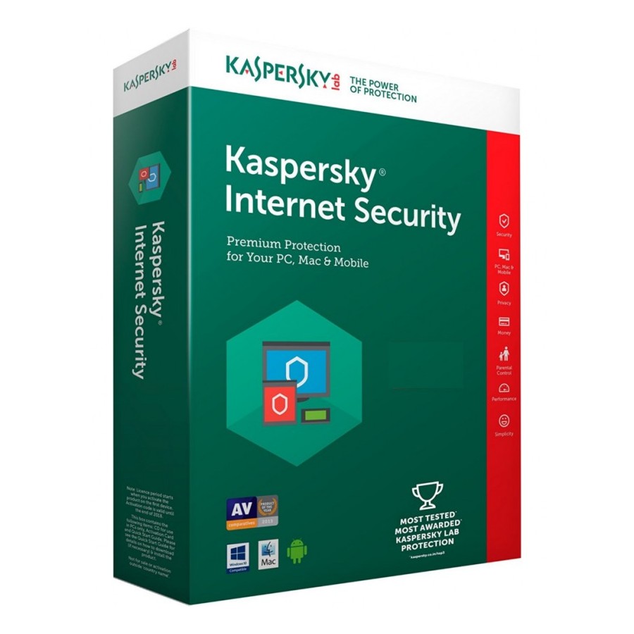 Kaspersky Antivirus Internet Security  multi-device ΕΛΛΗΝΙΚΟ (1 ΑΔΕΙA, 1 ΕΤΟΣ)