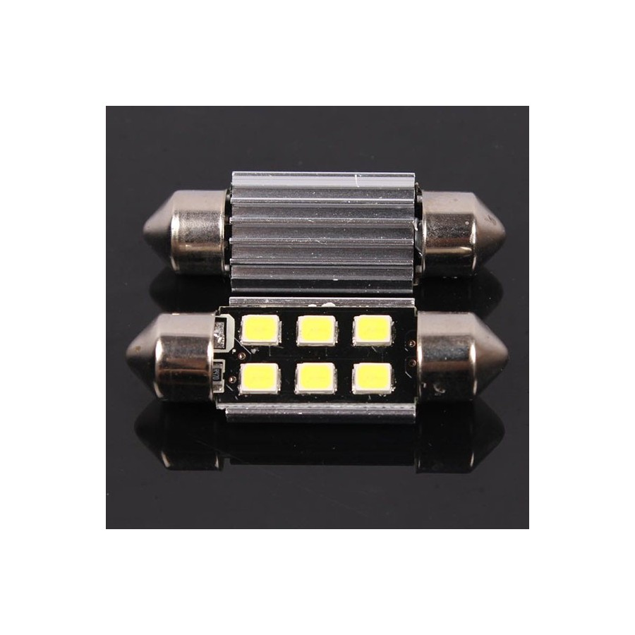 2 τεμάχια, 36mm LED Festoon (C5W) Φώτα πινακίδας/ πλαφονιέρας CANBUS