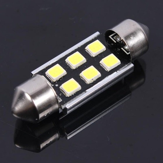 2 τεμάχια, 36mm LED Festoon (C5W) Φώτα πινακίδας/ πλαφονιέρας CANBUS