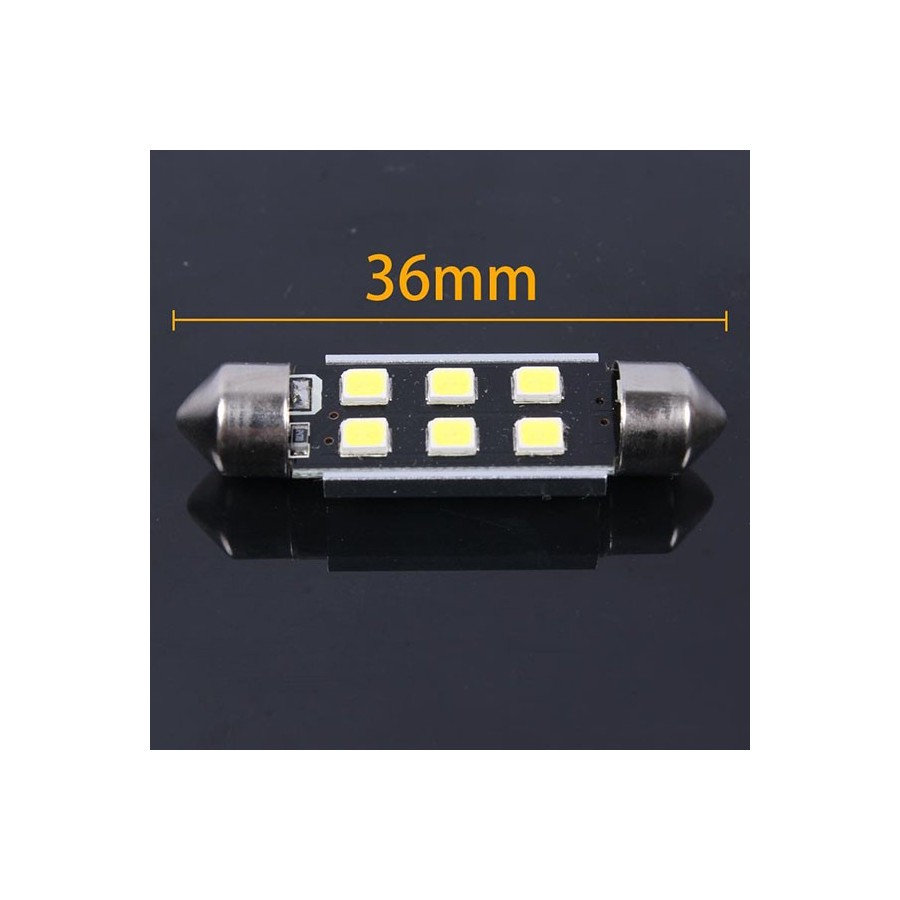 2 τεμάχια, 36mm LED Festoon (C5W) Φώτα πινακίδας/ πλαφονιέρας CANBUS