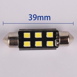 2 τεμάχια, 39mm LED Festoon (C5W) Φώτα πινακίδας/ πλαφονιέρας CANBUS