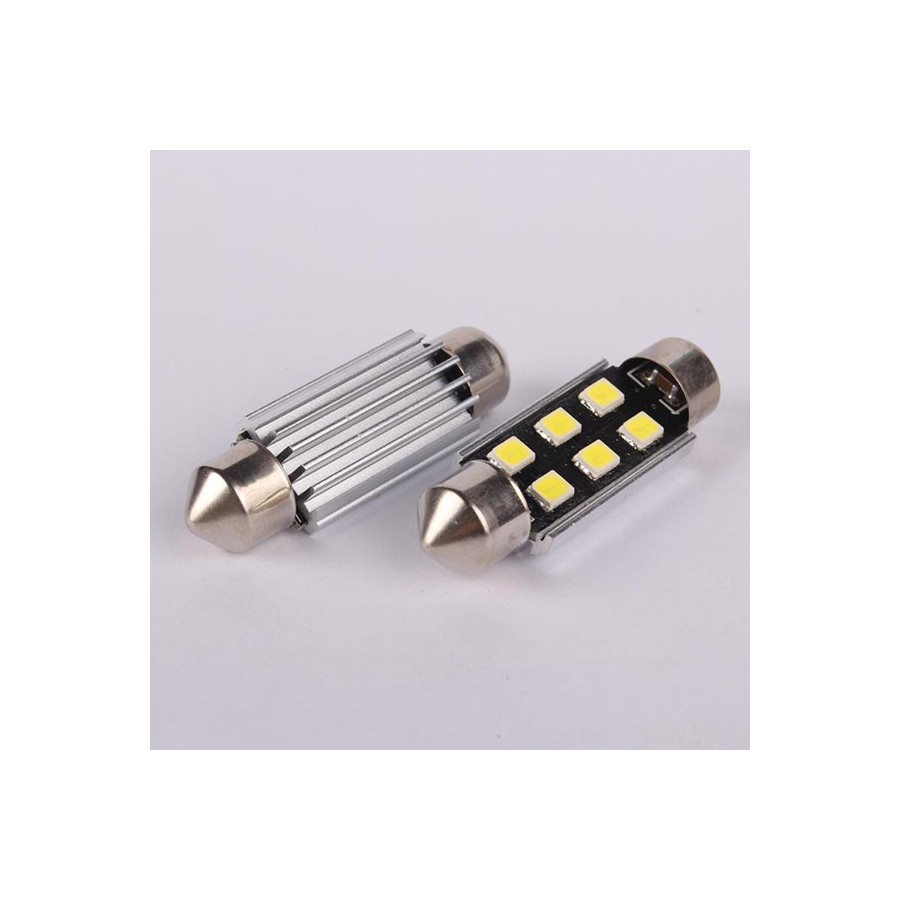 2 τεμάχια, 39mm LED Festoon (C5W) Φώτα πινακίδας/ πλαφονιέρας CANBUS