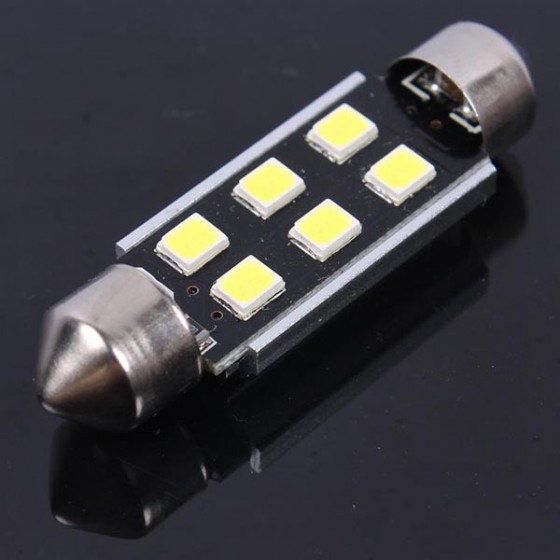 2 τεμάχια, 41mm LED Festoon (C10W) Φώτα πινακίδας/ πλαφονιέρας CANBUS