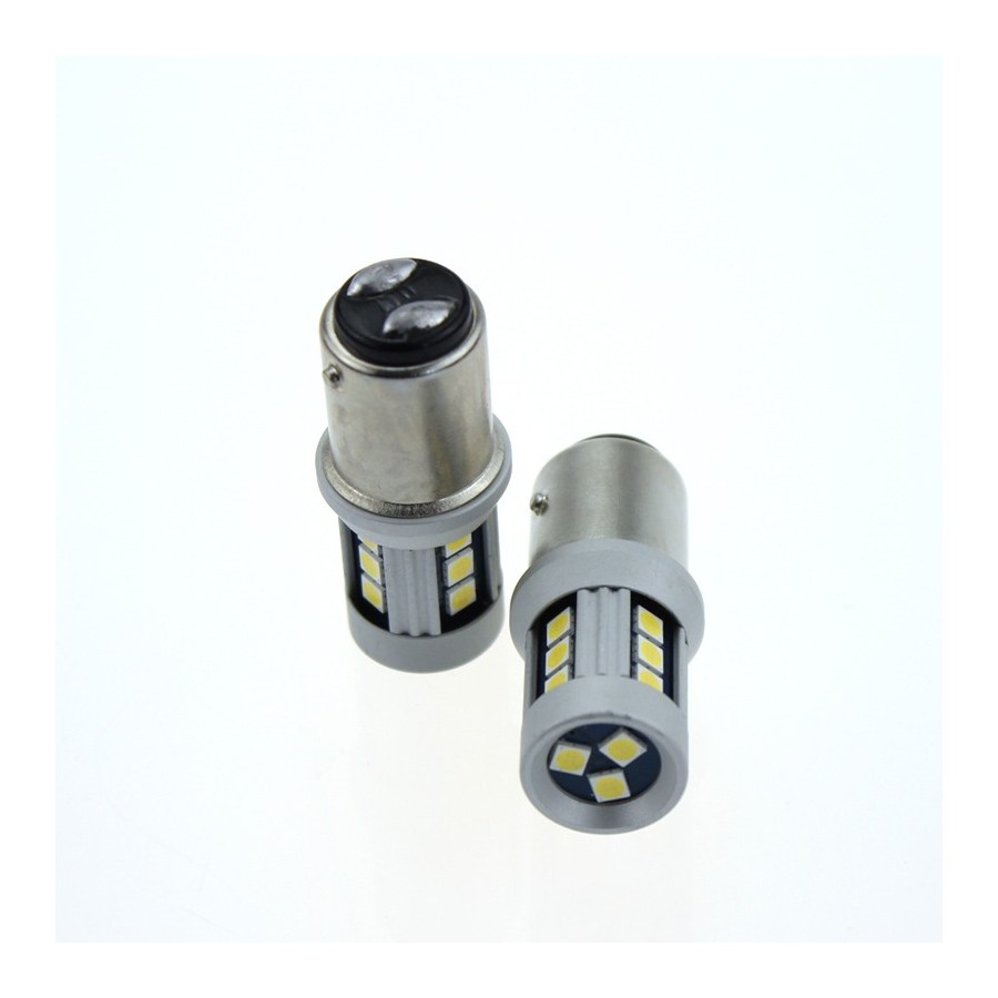 2 τεμάχια, BA15s LED (P21W) φώτα όπισθεν / φρένων CANBUS SMD 3030