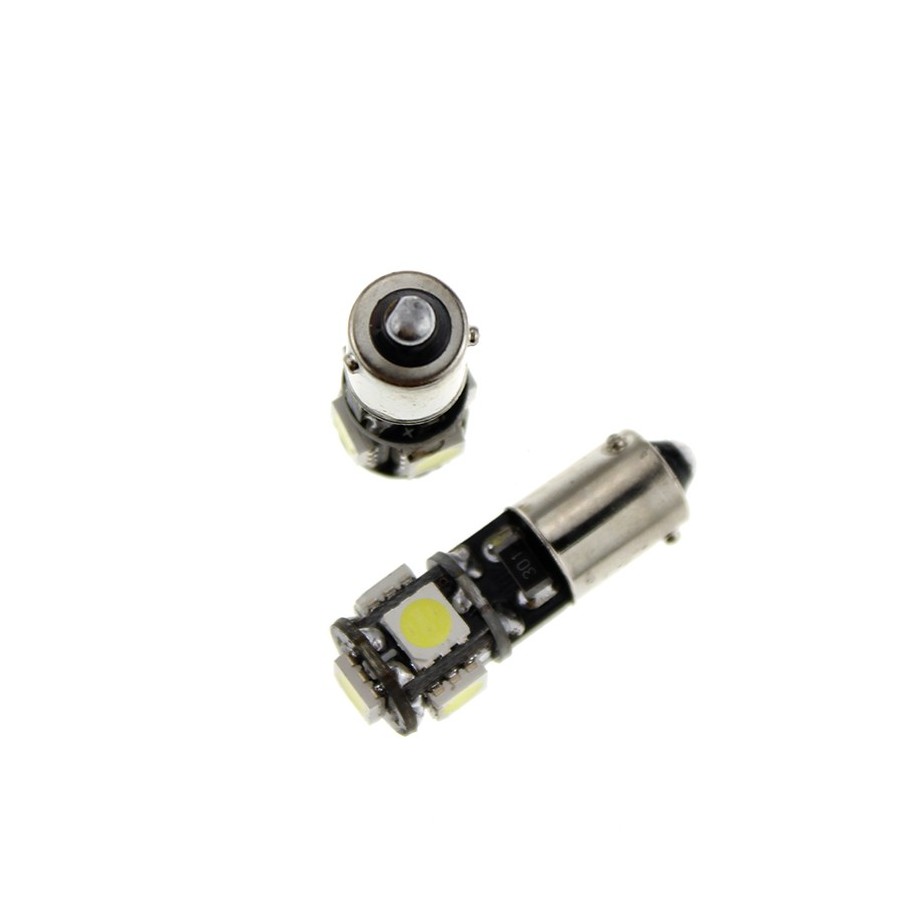 2 τεμάχια, BAΧ9s LED (Η6W) Φώτα θέσης CANBUS