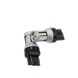 2 τεμάχια, T20d LED (W21/5W) φώτα θέσης / φρένων CANBUS SMD 3030