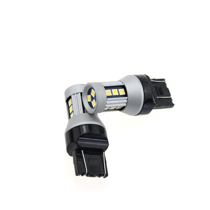 2 τεμάχια, Τ20s LED (W21W) φώτα όπισθεν / φρένων CANBUS SMD 3030