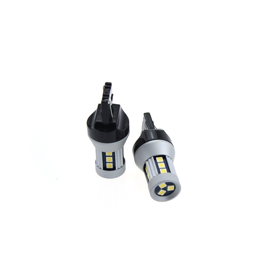 2 τεμάχια, Τ20s LED (W21W) φώτα όπισθεν / φρένων CANBUS SMD 3030