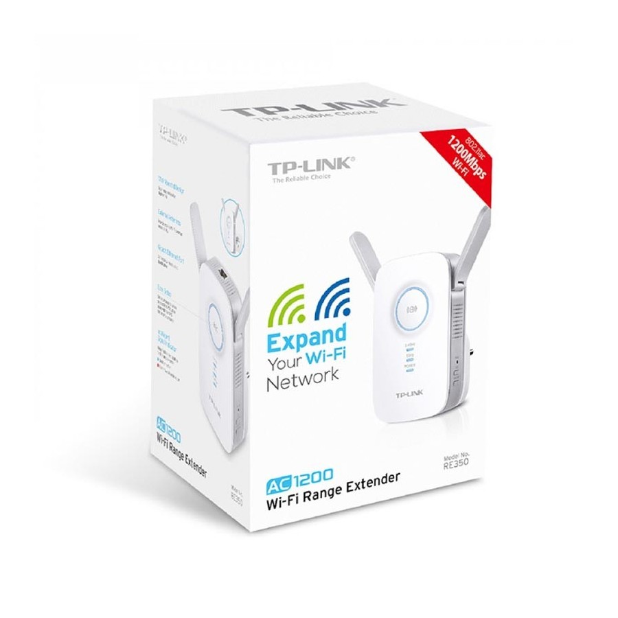 Wireless Range Extender Tp-Link RE350 v1 Dual Band AC1200 10/100/1000Mbps