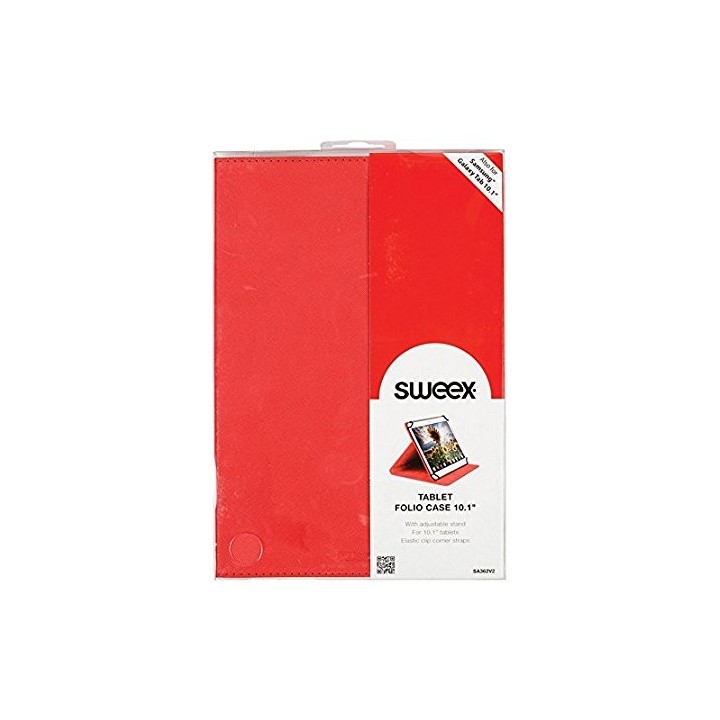 SWEEX SA 362V2 Universal Tablet 10.1 Red θήκη για Tablet χρώμα Κόκκινο
