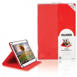 SWEEX SA 362V2 Universal Tablet 10.1 Red θήκη για Tablet χρώμα Κόκκινο