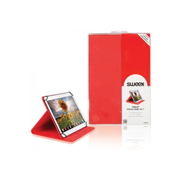 SWEEX SA 362V2 Universal Tablet 10.1 Red θήκη για Tablet χρώμα Κόκκινο